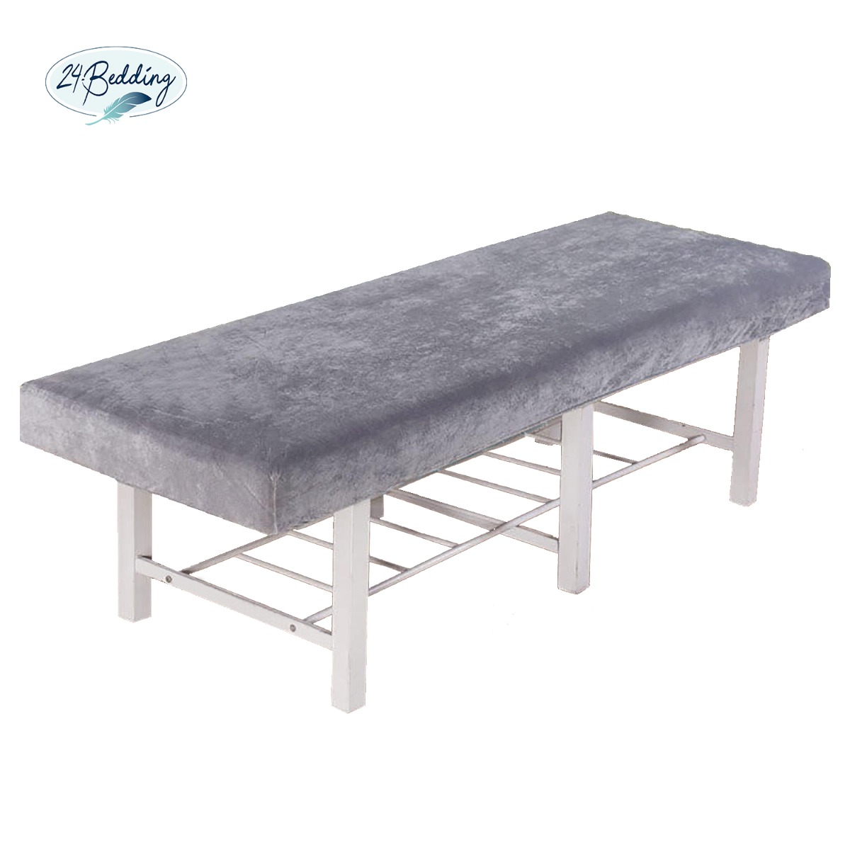 hoeslaken massagetafel badstof 70 x 200-210 cm donker Grijs main product photo
