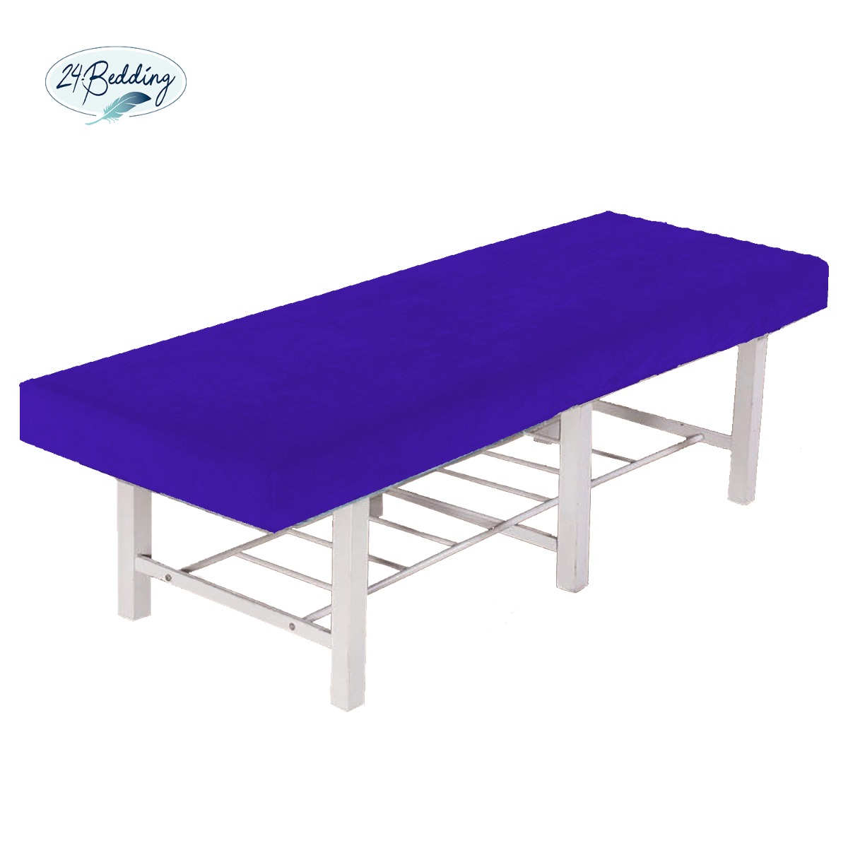 Hoeslaken massagetafel badstof 70 x 200-210 cm royal Blauw main product photo